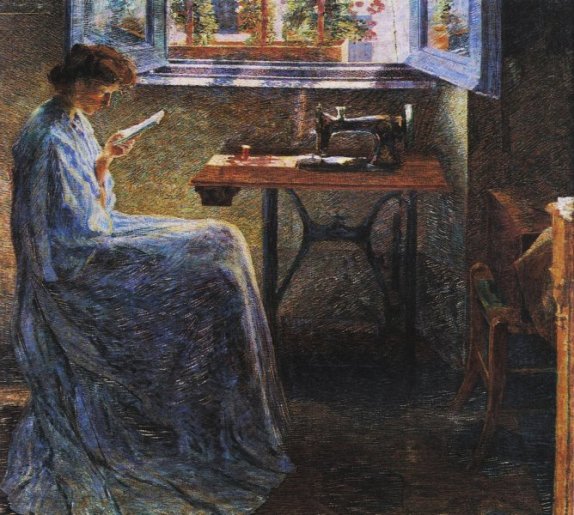 umberto-boccioni-il-romanzo-di-una-cucitrice-1908-collezione-barilla-di-arte-moderna-parma